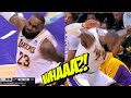 LeBron James FURIOUS at Darvin Ham after REFUSING TO CHALLENGE CALL 😡 | Lakers vs Nuggets Game 4