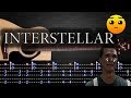 How to play 'Interstellar' Guitar Tutorial [TABS] Fingerstyle