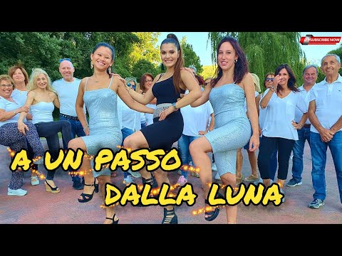 A UN PASSO DALLA LUNA Rocco Hunt ft. Ana Mena COREOGRAFIA | Ballo Gruppo| Baile en linea| line DANCE