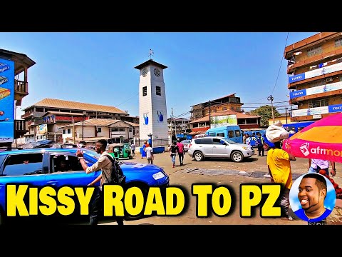 KISSY ROAD To PZ - Freetown Sierra Leone 🇸🇱 🌍 VLog 2022 - Explore With Triple-A