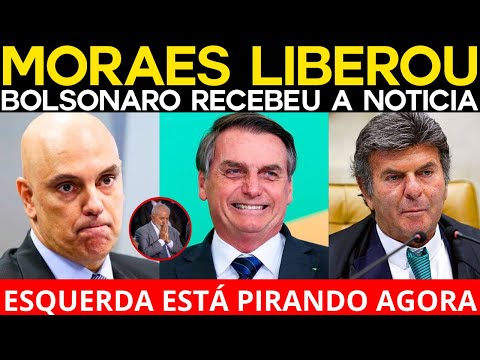BREAKING NEWS! MORAES DECIDES TO RELEASE HIM! BOLSONARO RECEIVES THE BEST NEWS OF THE YEAR! STUDE...