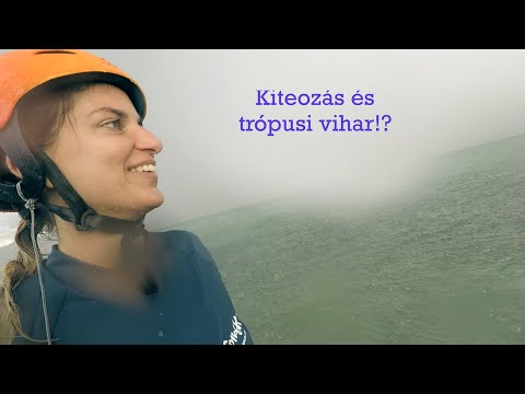 Mauritius   Kiteozás trópusi viharban