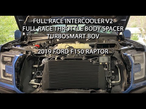 Gen2 Raptor Full Race Intercooler Install