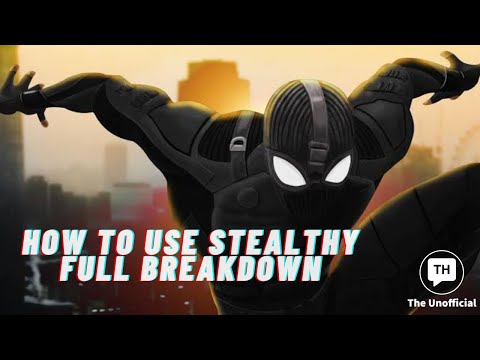 How to use Spider man Stealth suit Stealthy-Total breakdown-Marvel contest of champions