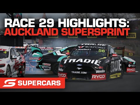 SUPERCARS 2022 ITM オークランド スーパースプリント レースハイライト動画