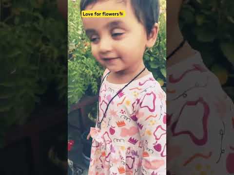 DHriti’s love for flowers and plants😇