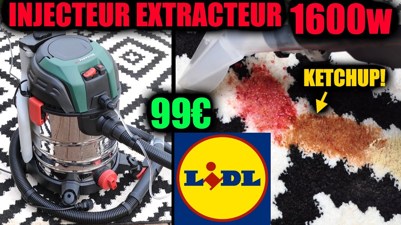 PARKSIDE Aspirateur injecteur extracteur LIDL PWS 20 C2 Carpet Cleaner (type KARCHER Kärcher SE4001)