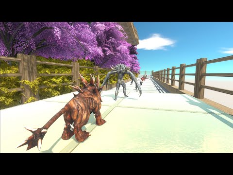 Death Run,Scourge And Its Pets Hellhound  -- Animal Revolt Battle Simulator