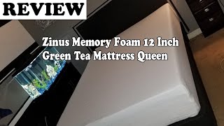 Zinus Memory Foam 12 Inch Green Tea Mattress Queen - Review 2020