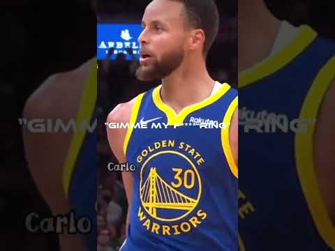 Curry Wasn’t Foolin Around 😤🏆 #shorts #nba