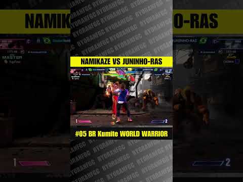 Cancelamento de super e bait do Namikaze no #05 BR Kumite WORLD WARRIOR