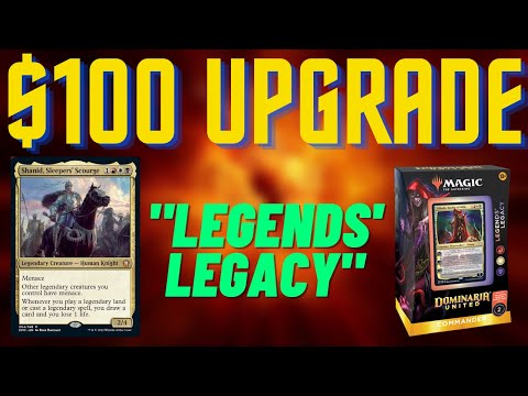 Legends Legacy Upgrade - Improving the Precon Commander Deck with $100