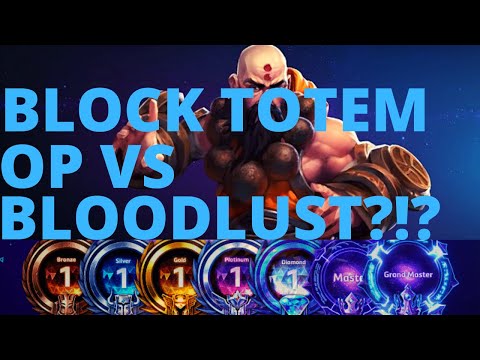 Monk SSS - Block Totem OP vs Bloodlust!? Feat Jun! - Plat 3 B2GM Season 4