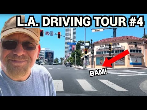 WILD RIDE: More Sunset Strip Driving and 3 LEGENDARY Movie Star Homes #4