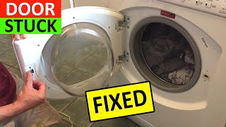 Washing Machine Door Not Opening and How to Release a Stuck Washing Machine Door
