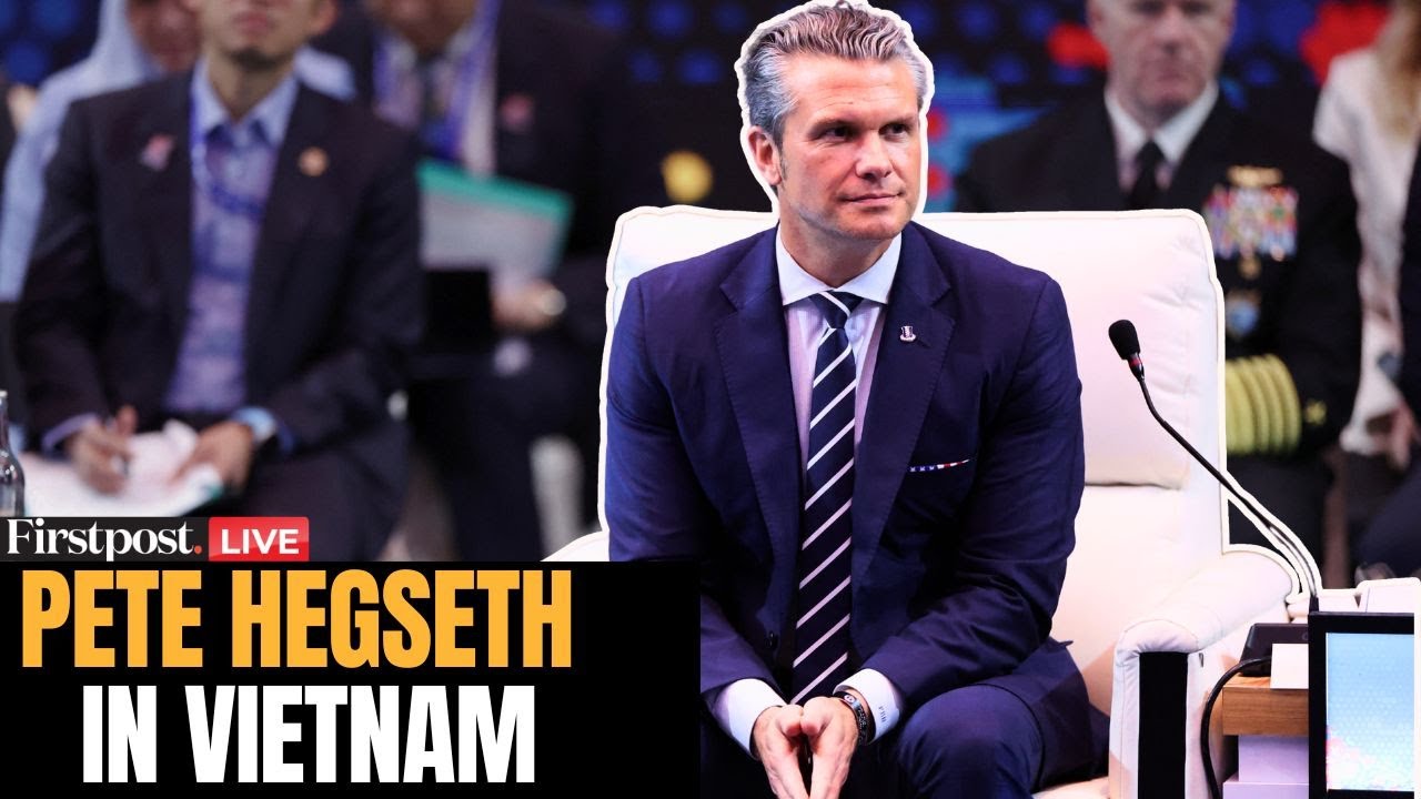 LIVE: US Defence Secretary Pete Hegseth Welcomed in Vietnam Ahead of Bilateral Talks