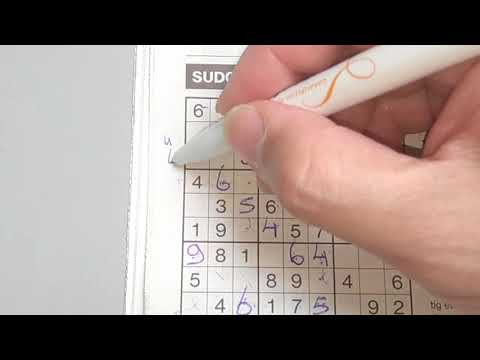 Stay at home with these sudokus. (#775) Light Sudoku. 05-08-2020 part 1 of 2
