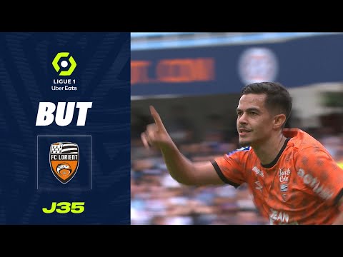 But Romain FAIVRE (68' - FCL) MONTPELLIER HÉRAULT SC - FC LORIENT (1-1) 22/23