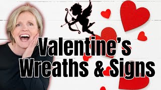 11 Valentine Wreaths and Signs To Adorn Your LOVING Home