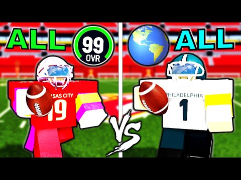 99 OVERALLS vs GLOBALS in Football Fusion 2!