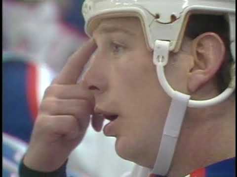 NHL 1990/91 Stanley Cup Playoffs R1 G6 Edmonton vs Calgary (14 Apr 1991)
