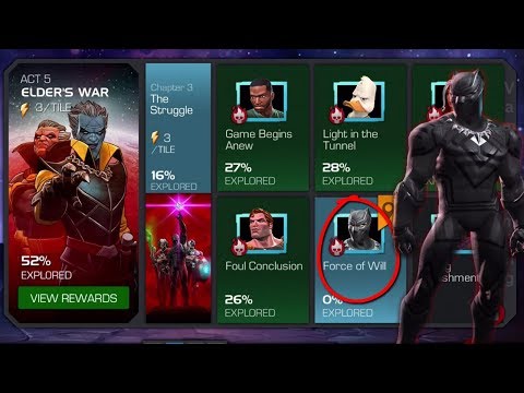 MARVEL CONTEST OF CHAMPIONS: STORY QUEST ELDER'S WAR The Struggle: ACT 5.3.5