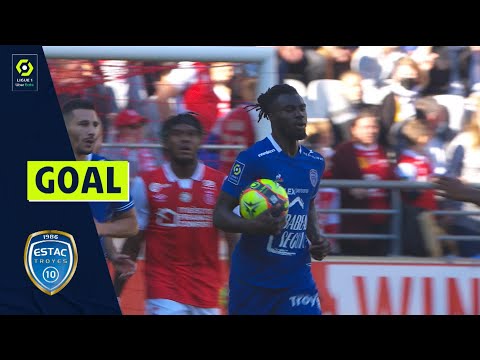 Goal Mama Samba BALDÉ (41' - ESTAC) STADE DE REIMS - ESTAC TROYES (1-2) 21/22