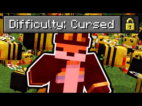 So I made a "Cursed" Difficulty in Minecraft...