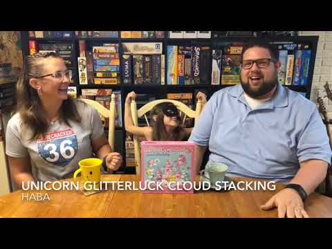 Ryan and Bethany review Unicorn Glitterluck: Cloud Stacking