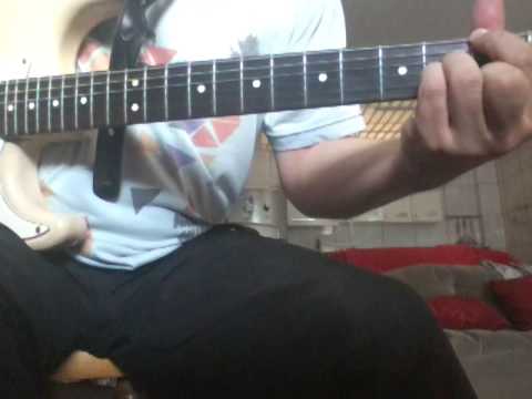 Jazz guitar line in F7+ by toni Medina