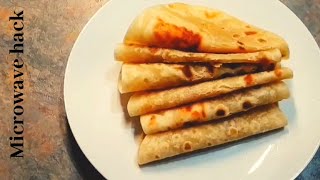 How to warm up Paratha / Roti / Microwave Hack #3