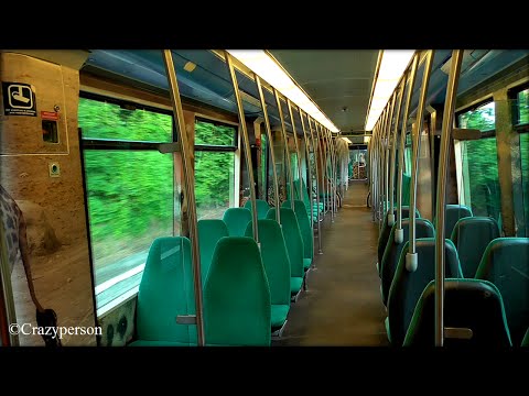 1e metrorit met 'PinfoS' in RET rijtuig 5412, Rhoon - De Akkers!