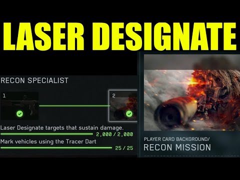 Bf6 - How to laser designate targets that sustain damage (recon specialist challenge guide)