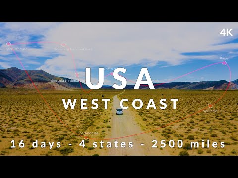 Amazing USA West Coast Road Trip: San Francisco, Yosemite, Vegas, Grand Canyon, LA, Big Sur & more!