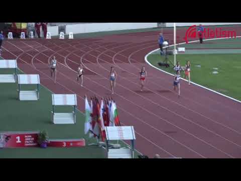 200m [Ž], I. skupina, bronca Drljačić - Prvenstvo Balkana za juniore i juniorke 2019