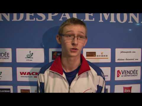 Mondes Juniors 2016 - Par équipe - Irvin Bertrand