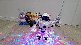 Download lagu Mainan robot menari musikal yang sangat menakjubkan dengan lampu warna-warni pelangi yang dapat berjalan dan menari mp3