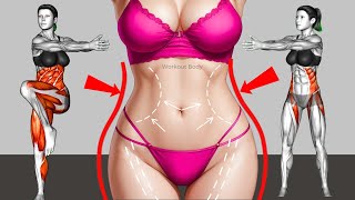 ➜ Best 30 Exercises to Melt Stomach Fat Fast | 🔥Quick 30-Minute Standing Weight Loss Workout