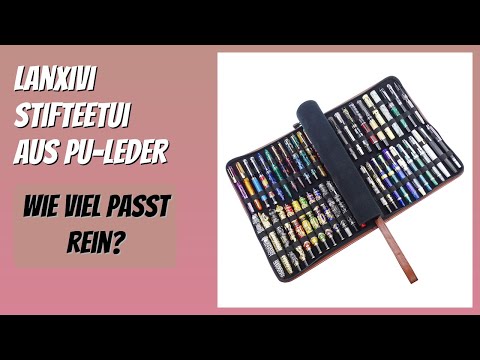 BEWERTUNG (2025): Lanxivi Stifteetui aus PU-Leder. Infos