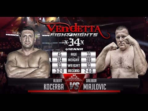 VENDETTA 34 | Albert Kocerba VS Dalibor Miajlovic