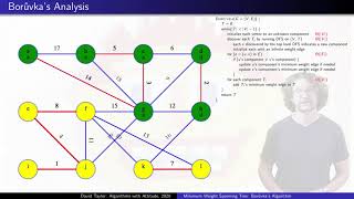 Boruvka's Minimum Spanning Tree Algorithm