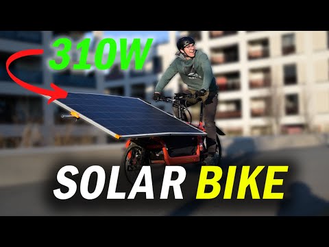 DIY Solarfahrrad FUNKTIONIERT! Bullitt Larry vs Harry