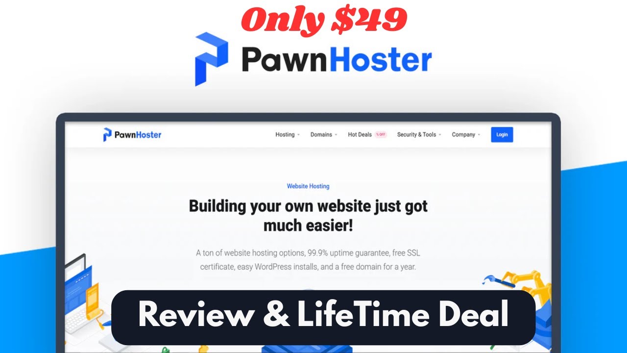 PawnHoster Lifetime Deal – Secure & Scalable Hosting Solution