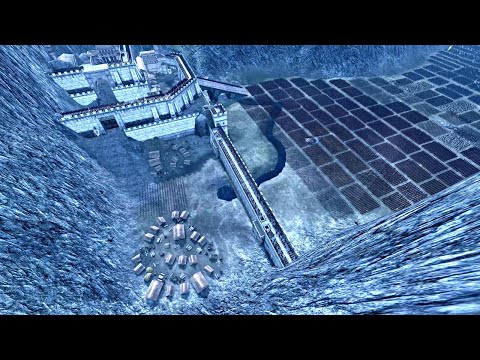 Battle of Helm's Deep Cinematic - 36,000 Troops - Lord of the Rings Dawnless Days Mod