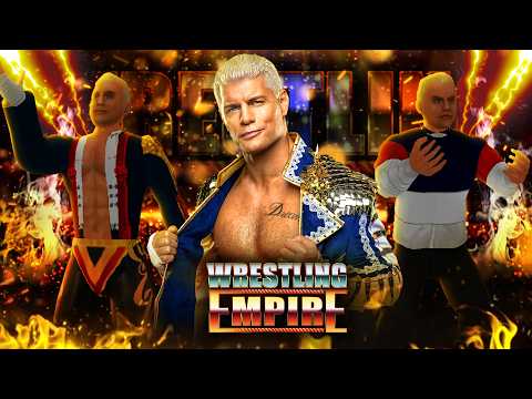 How To Make Cody Rhodes in Wrestling Empire 2026 | The American Nightmare | Wrestling Empire | AWE
