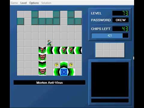 Let's Play Chip's Challenge (Not_CCLP4) Episode 10 - Unwanted Programs