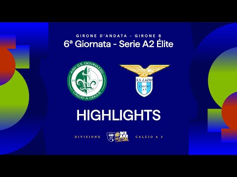 Giovinazzo-Lazio 3-5 | Goals and highlights | Matchday 6 | Serie A2 Elite 2025/2026 - Group B