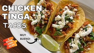 Chicken Tinga Tacos - A Flavor Fiesta In Every Bite!