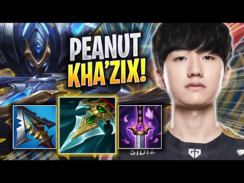 PEANUT TRIES KHA'ZIX WITH NEW BUFFS! - GEN Peanut Plays Kha'zix JUNGLE vs Kindred! | Season 2023