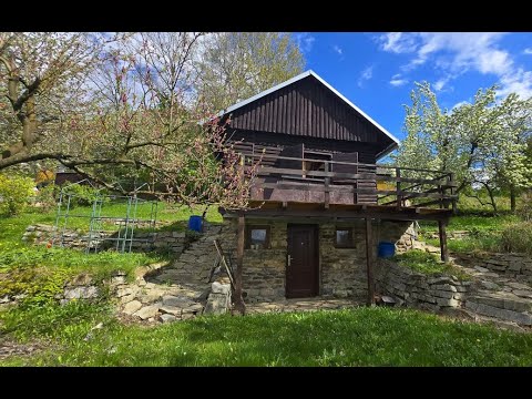 Video Prodej chaty 18 m² s pozemkem 415 m² + terasa 11 m²